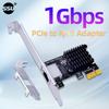 SSU 1Gbps PCIe To RJ45 Gigabit Ethernet Single Port Suitable for Desktop Computer PCI-E Interface RJ45 LAN Controller Card 3