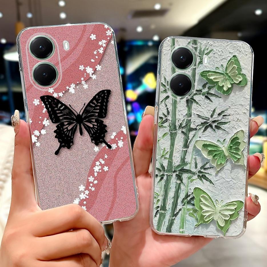Für Xiaomi Poco X7 Pro 5G Hülle Stylische Bemalte Abdeckung Klare Silikon Weiche TPU Handyhülle Für Xiaomi Poco X7 Pro X7Pro Hülle Coque