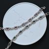 Vintage Luxury Green Zircon Diamond Oval Bracelet