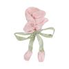 Cute Tulip Flower Large Intestine Scrunchie for Girls Sweet Head Ornament Headband Ribbon Hair Tie Fashion Hair Accessories