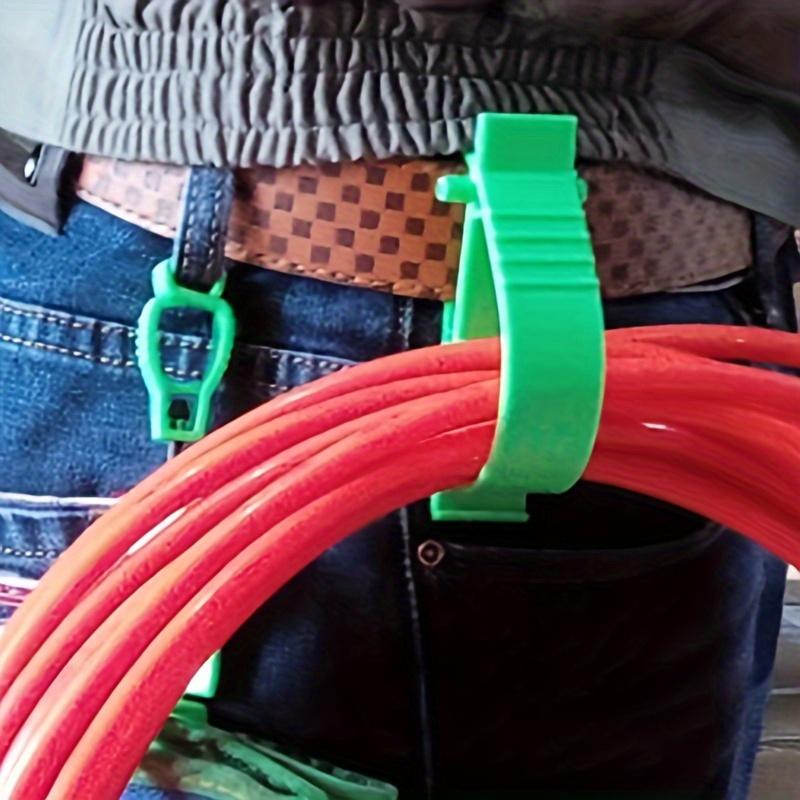 Multi-Colored Fixed Cap Clips, Multi-Functional Fasteners, Hooks for Outdoor Work Clips