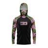 Men Women Quick Dry UV Protection Hooded Long Sleeve Fishing Shirt Outdoor Sports Cycling Lightweight UPF 50