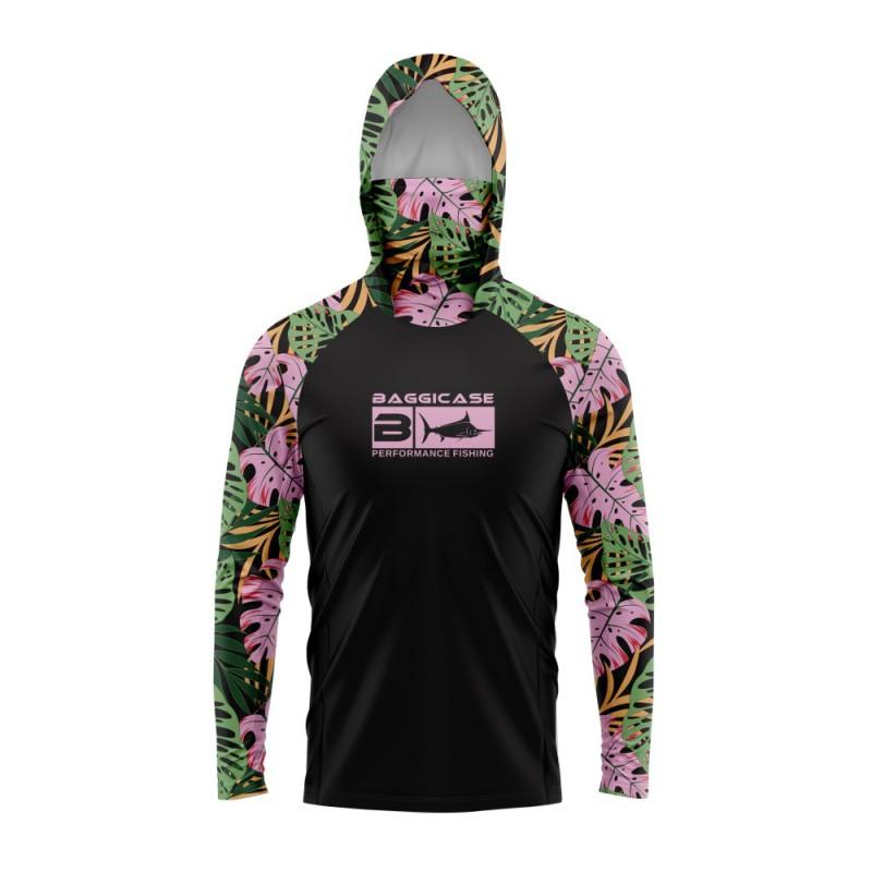 Men Women Quick Dry UV Protection Hooded Long Sleeve Fishing Shirt Outdoor Sports Cycling Lightweight UPF 50