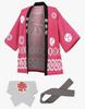 Japanese Traditional Happi Coat/for Matsuri Festival/happi/tenugui/waist Cord/3-piece Set/3color