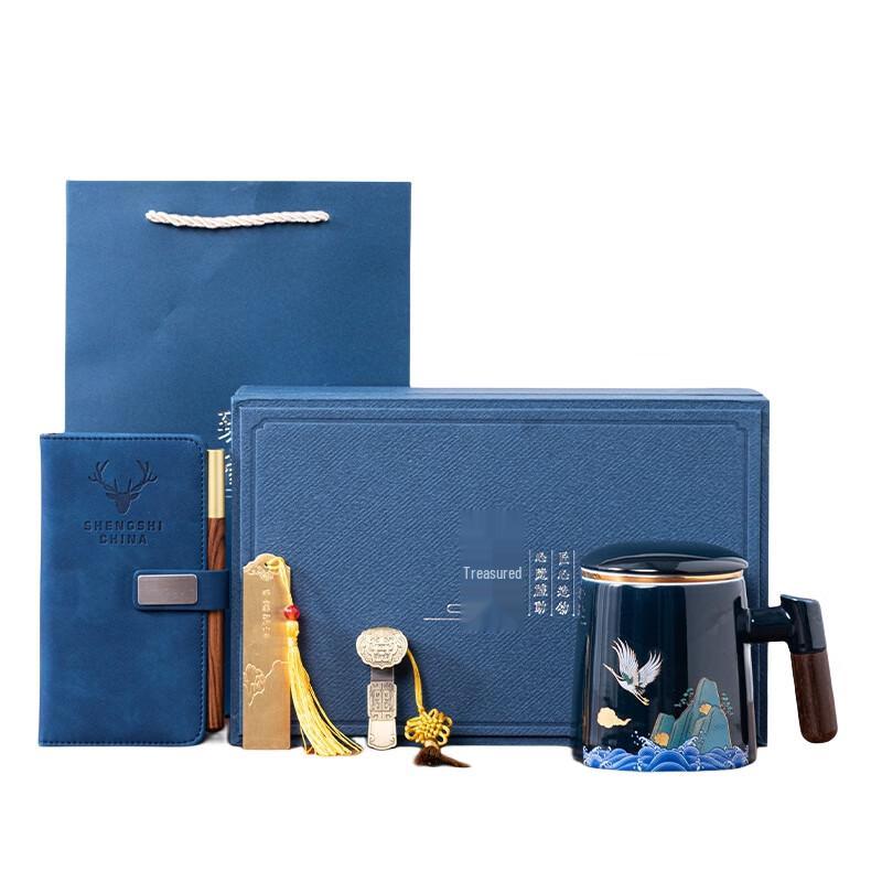Chinese Ceramic Tea Infuser Mug Gift Set