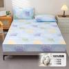 100% Cotton Fitted Sheet Set Single Bed Dormitory Mattress Protector 90/120/150/180cm