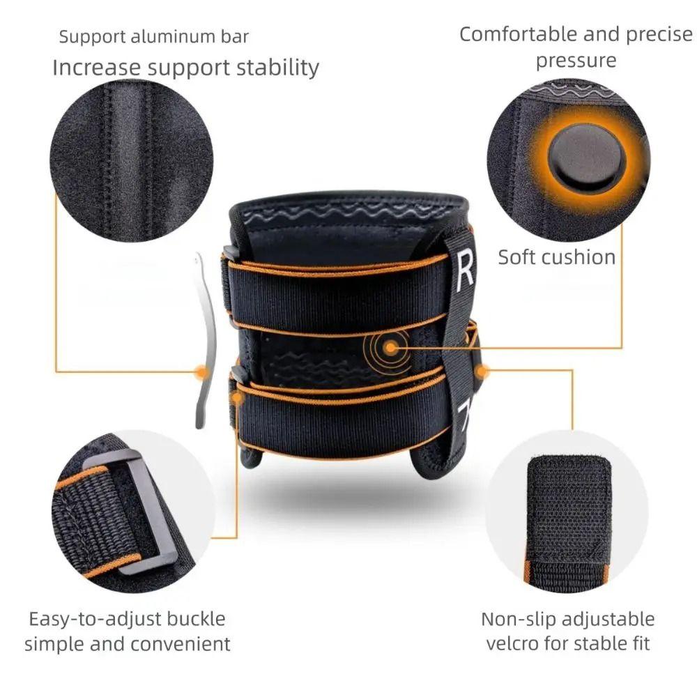 Adjustable Sports Calf Guards 2 Support Pads Fitness Knee Pads Leg Brace Protector  Fitness