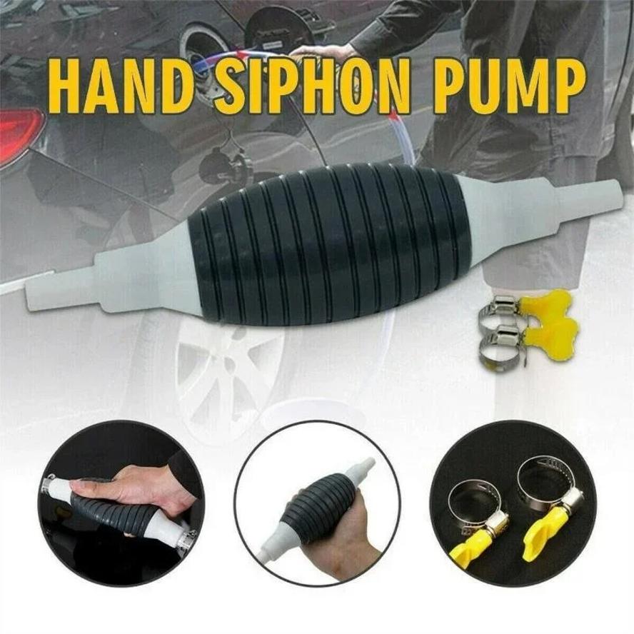 1 Pcs Auto Truck Manual Siphon Transfer Pump Kit With 1.5m Hose For Easy Oil And Fuel Transfer In Auto Trucks
