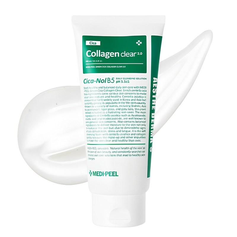Medi Peel Green Cica Collagen Clear Gel Cleanser 2.0, 120ml, 1 pcs