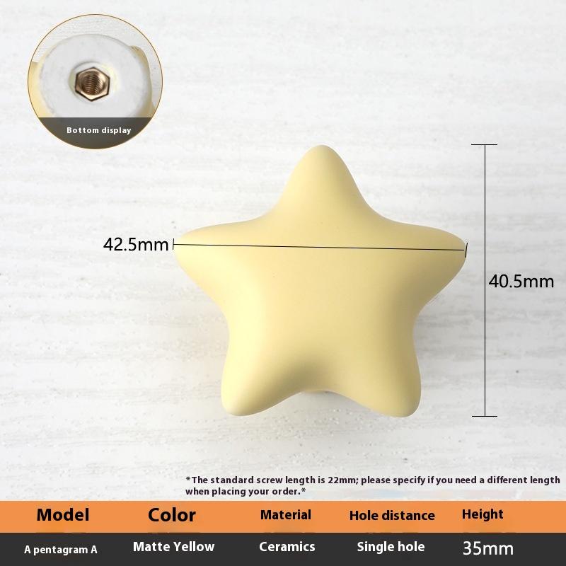 Keramik Schrankgriffe im nordischen Stil für Kinderzimmer, Macaron-farbenfrohe runde Schubladenknöpfe und -griffe, Möbelgriffe für Kinder