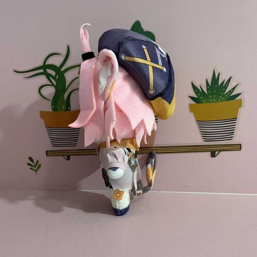 Genshin Impact Diona Cosplay Plush Doll Toy 20cm Anime Character Cute Soft Stuffed Pillow Christmas Thanksgiving Gift