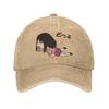 Gewaschene Baseballkappe Ayumu Osaka Azumanga Daioh Frühling Trucker-Kappe Für Unisex Unisex Lässig Outdoor Fitnessstudio Sonne Baseballkappen