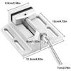 Micro Precision Bench Vise Heavy Duty Bench Vise Small Household Table Pliers 2.5-Inch Flat-Nose Pliers