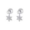 S925 Silver Needle Pearl Flower Earrings for Women - Luxury, Fashionable Korean Style