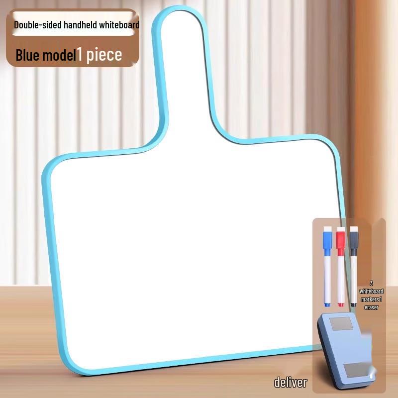 Double-Sided Handheld Dry Erase Whiteboard