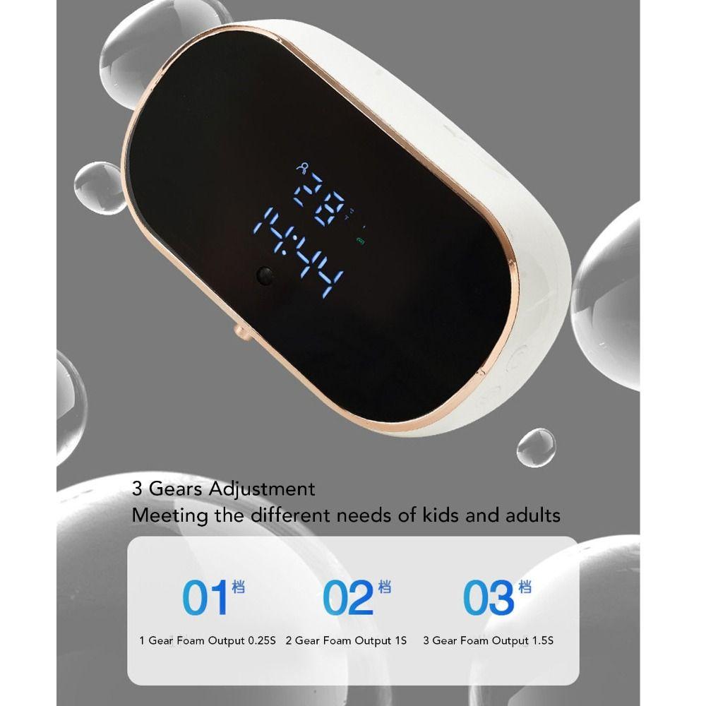 ABS Material Smart Washing Hand Machine USB Charging Touchless Soap Dispenser  Bathroom Use