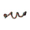 Creative Perch Coil Swing Bird Training Accessories Cockatiel Cage  Bird  Chew Rope Climbing Rope