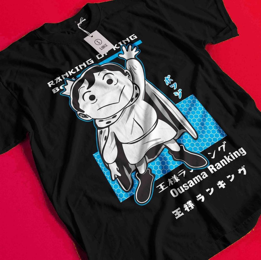 Ranking Of Kings Anime T-Shirt Ousama Ranking Shirt Bojji Tshirt Kage Daida Tee BB981