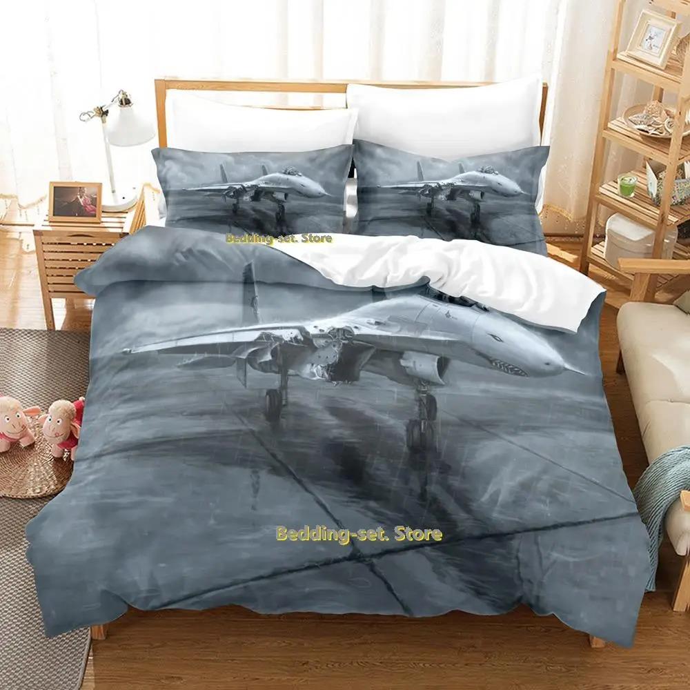 Spiel Ace Combat Bettwäscheset Einzelbett Twin Full Queen King Size Bettset Erwachsener Kind Schlafzimmer Bettbezugsets camas dormitorio