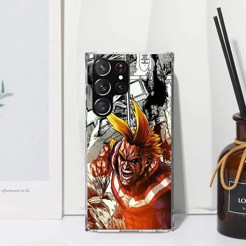 My Hero Deku Phone Case For Samsung Galaxy S26 S25 Edge S24 FE S23 S22 Ultra S21 Plus S20 + Art Fundas Back Cover Galaxy S25 Edg