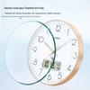 Timess Radio Controlled Wall Clock with Temperature & Calendar