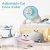 Cat Recovery Collar Pet Protective Collar After Surgery Waterproof Adjustable Prevent Licking Pet Supplies Elizabethan Collar