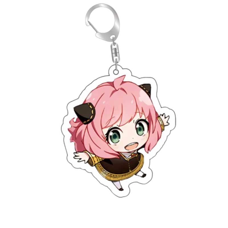 Spy×family Anya Yor Loid Forger Acrylic Keychain Bag Pendant Figure Gift Kid