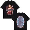 Shakira Las Mujeres Ya No Lloran Welttournee 2026 T-Shirt Unisex Unisex Mode T-Shirt Locker Lässig Baumwolle Vintage HipHop Oberteile
