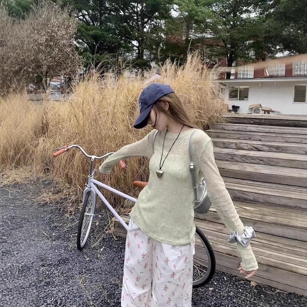 Women's Sheer Lightweight Sunscreen Cardigan T-Shirt - Early Autumn Edition