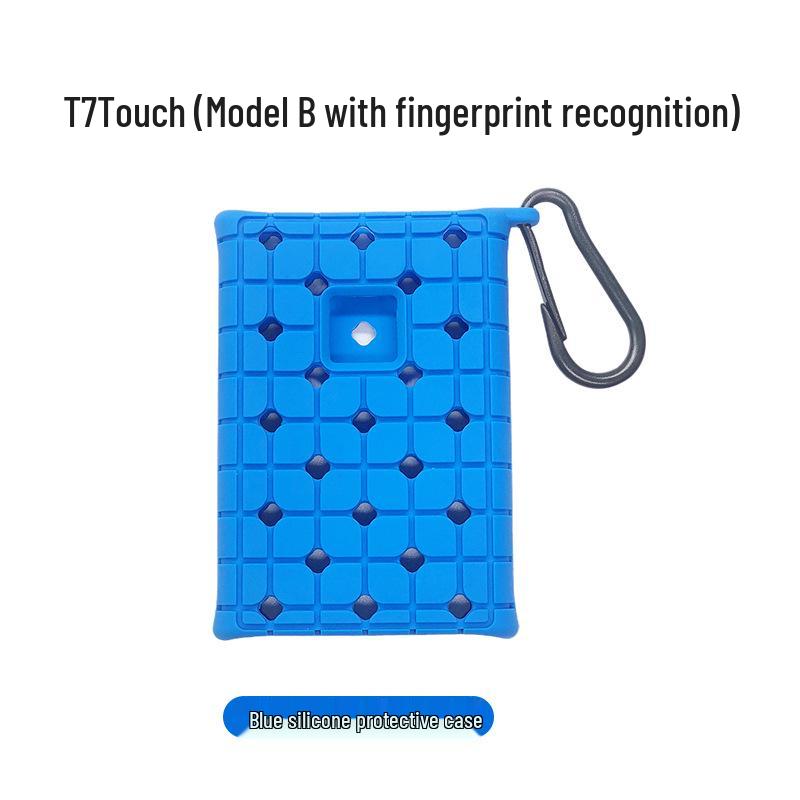 Silikonové ochranné pouzdro pro přenosný SSD Samsung T7 Touch & T9