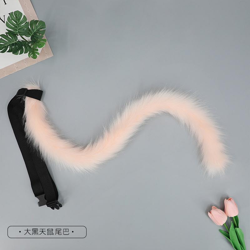 Simulation animal ear headgear dress up cute plush mouse ear cosplay headgear props headband mouse ear headband