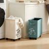 Moisture-proof Under Desk Storage Box Large Capacity Rolling Storage Basket  Kitchen