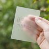Tearable Transparent Sticky Notes - Minimalist Memo Stickers for Students (Reusable Strips)
