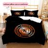 Rangers FC2 Pattern Bedding Quilt Set  Home Decoration  Gift (1 * duvet cover + 2 * pillowcase  without core)