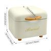 Bread Box Storage Holder Portable Organizer Easy To Clean Container Kitchen Counter