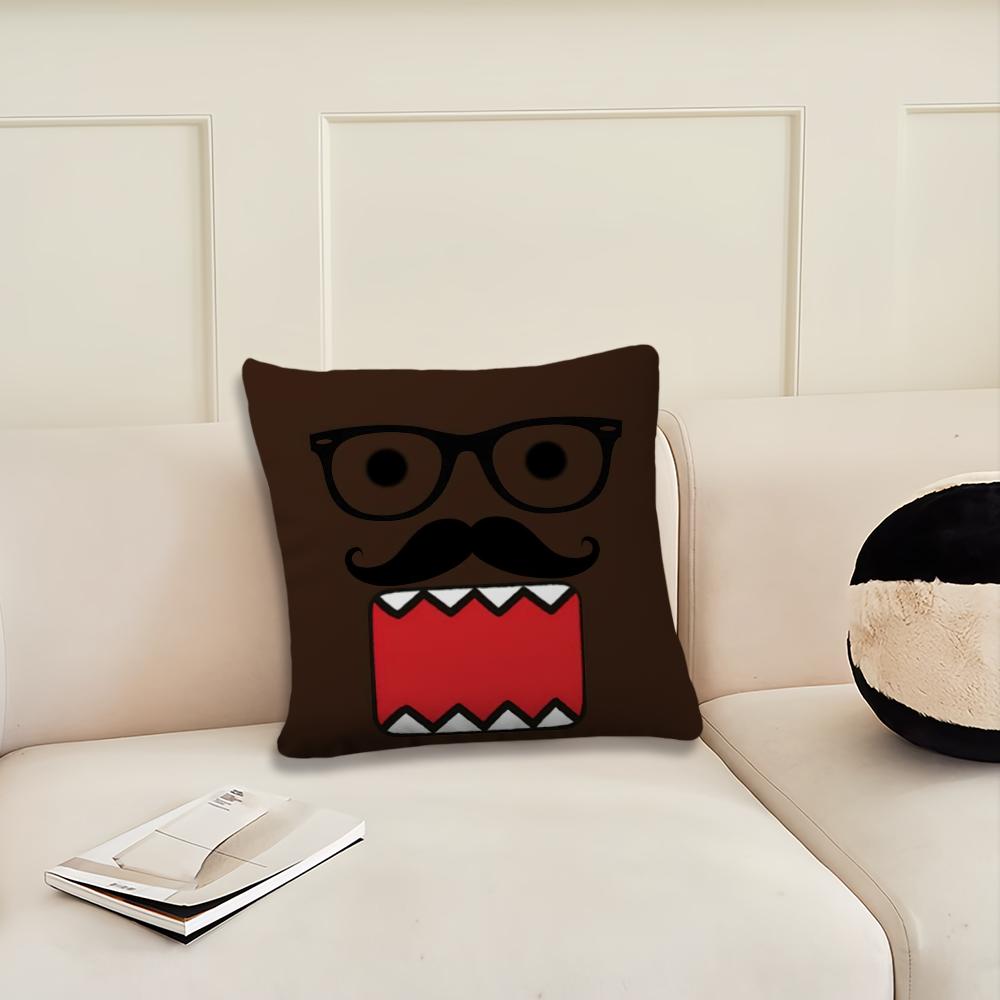 Tecknad Söt kuddfodral Kuddöverdrag Domo kun Överdrag Dekoration Rum Hem Soffa Vardagsrum Kontor Bil Nordisk Enkelhet