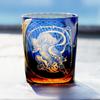 Edo Kiriko Hand-Carved Crystal Whiskey Glass