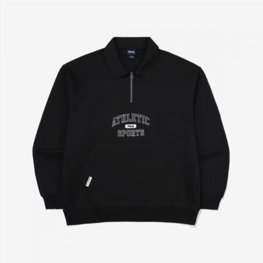 

Fila 3 Types Select 1 Graphic Half Zip Sweatshirt Fs2pog1106x BLK/090