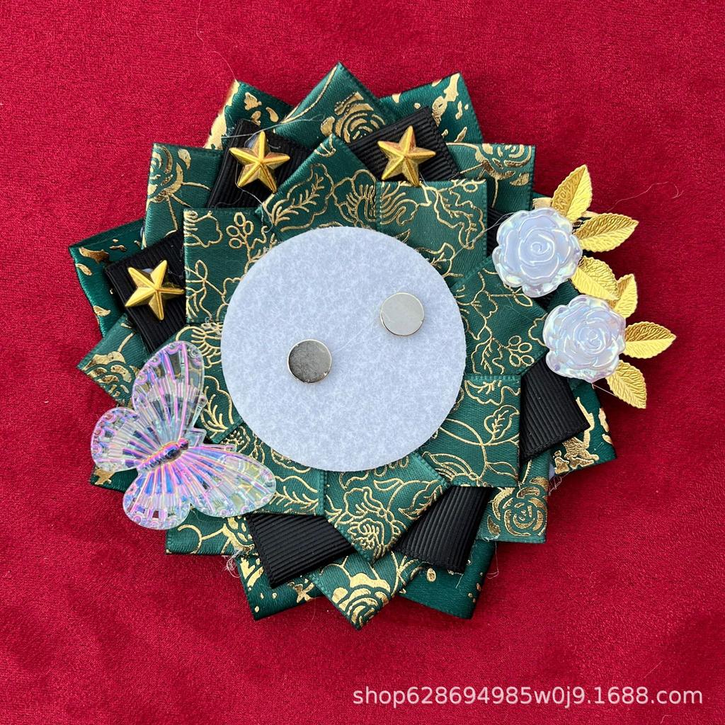2025 new cabbage badge holder two-dimensional peripheral pendant bar star decorative brooch display holder in stock