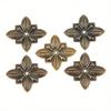 DIY Craft Supplies Iron Sheet Bronze Elegant Decoration Design Long-lasting Iron Material Simple Installation Method