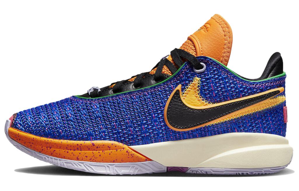 Nike LeBron 20 Racer Blue GS DQ8651-401 37.5
