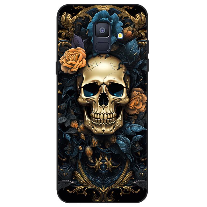 For Samsung Galaxy A6 2018 Silicone Case SIM SM A600 A600F Phone Case Tpu Case Coque Samsung Galaxy A62018 black