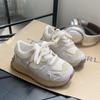 Spring New Style Girls Soft Bottom Mesh Running Shoes Korean Version Boys Wear-resistant Non-slip Sports Shoes