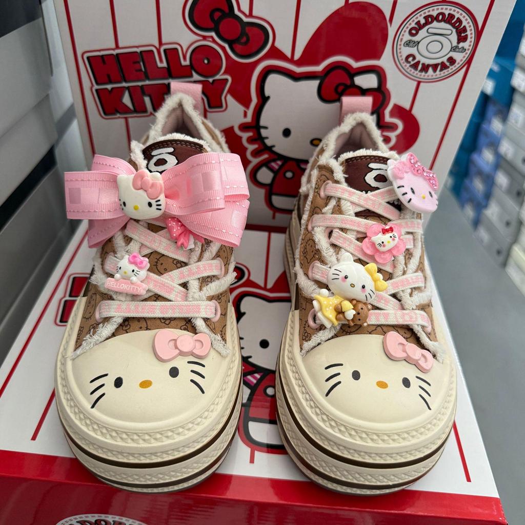 Sanrio Hello Kitty Collaboration Women's Canvas Shoes