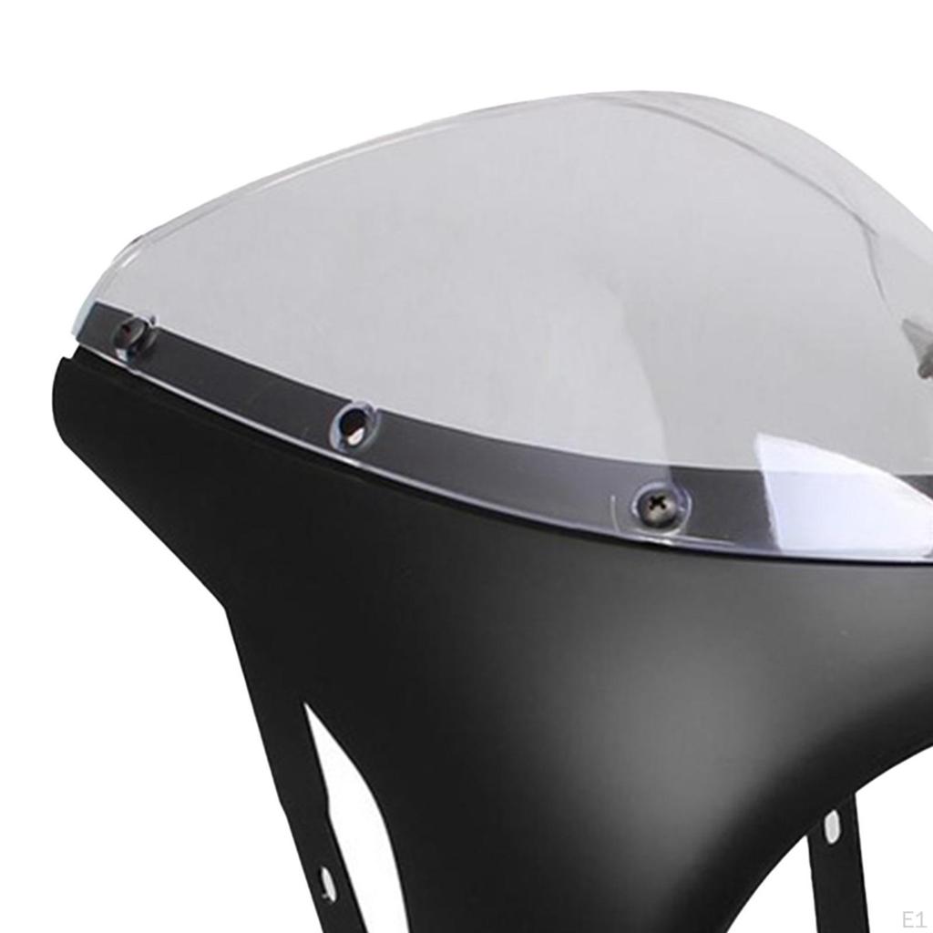 Headlight Fairing Screen ,Motorcycle Windscreen Cowl Cover Accessories Attachment Wind
