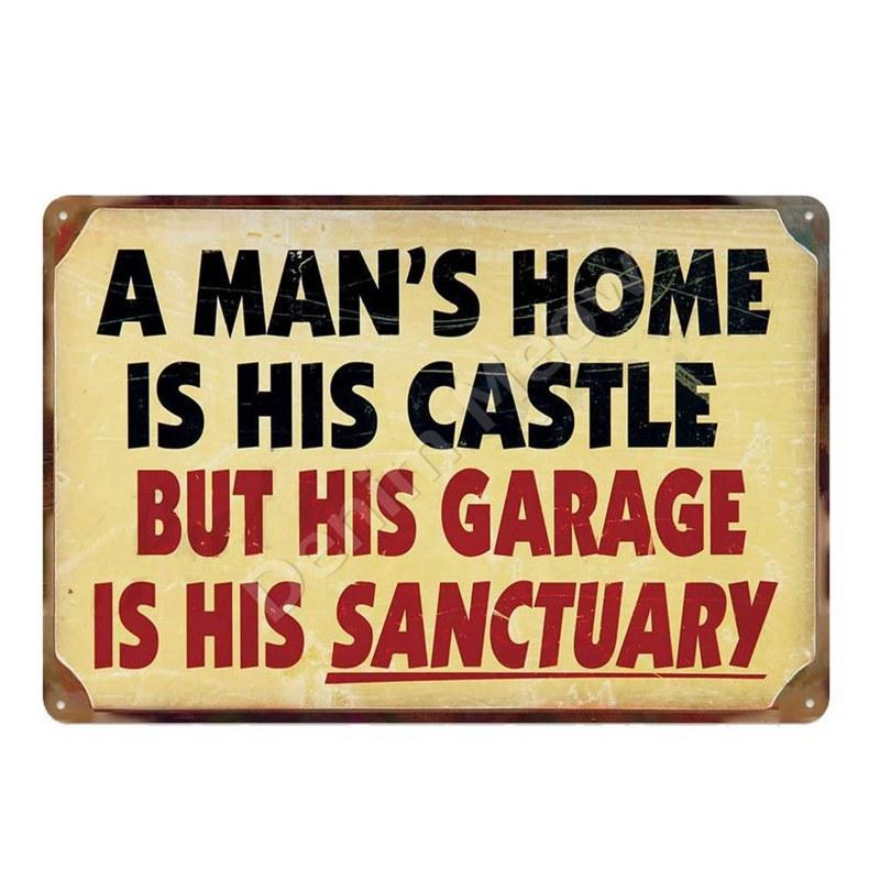 VIP Lounge Tin Plate Sign Metal Home Decor Wall Art Auto Shop Garage Pub Cafe Matal Craft Bar Wall Painting 30x20cm A264