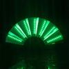 Portable Glow Folding LED Fan Colorful Glowing Hand Fan Dancing Light Fan  Rave Festival