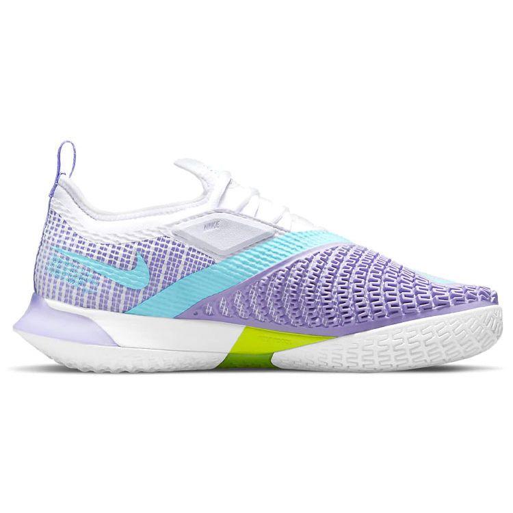 Nike Court React Vapor NXT Purple Pulse Copa Women Sneakers White Volt CV0742-124