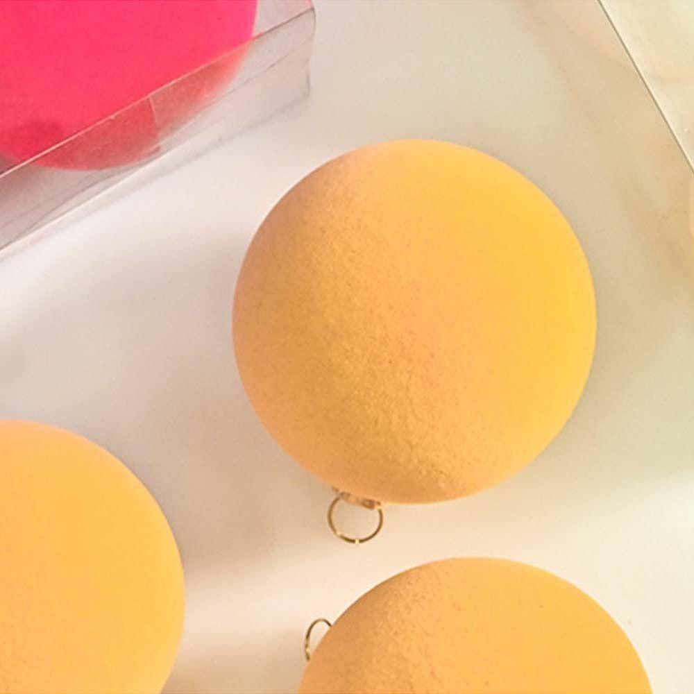 6pcs 6cm Flocked Christmas Ball Pendant Shatterproof Merry Christmas Decor  Hotel Mall