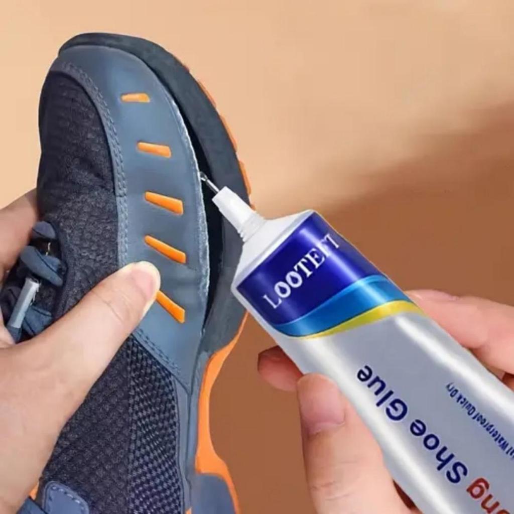 Strong Shoe Repair Adhesive - Transparent Flexible Plastic Material Adhesive, Tubular Quick Drying Shoe Fixing Solution, Shoe Adhesive